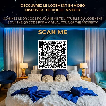 Lit Rond Tres Grand Et Confortable - Garage Possible Ou Parking Gratuit Rue - Gare 2 Min Et Ville 4 Min En Tram - Ciel Etoile - Netflix Videoprojecteur - Luxe Et Evasion Estrasburgo Exterior foto