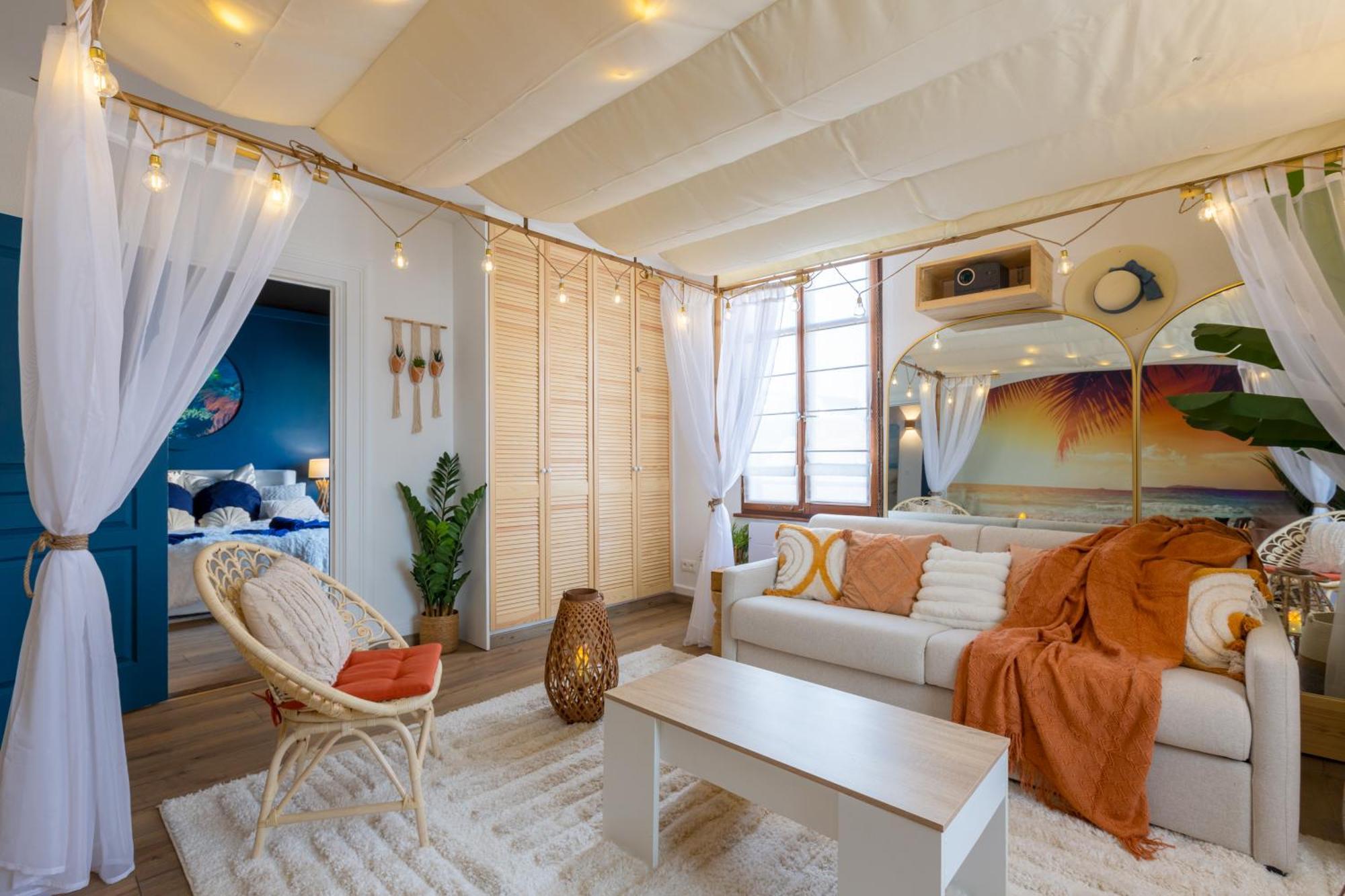 Lit Rond Tres Grand Et Confortable - Garage Possible Ou Parking Gratuit Rue - Gare 2 Min Et Ville 4 Min En Tram - Ciel Etoile - Netflix Videoprojecteur - Luxe Et Evasion Estrasburgo Exterior foto